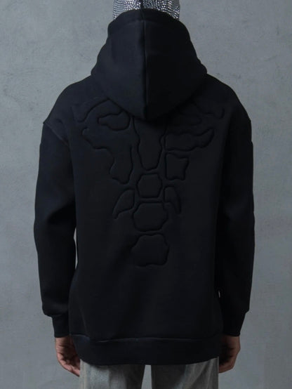 Hoodie relief design