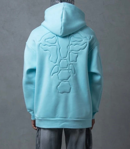 Hoodie relief design